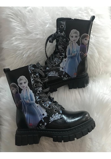 Trendyshose 04279 Kız Çocuk Rahat Kaymaz Bot Çok Renkli