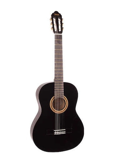 Valencia Vc104Tbk 4/4 Siyah Klasik Gitar + Kılıf
