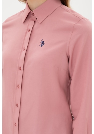U.s. Polo Assn. Kadın Orkide Gömlek Basic 50316711-vr221 Orkide