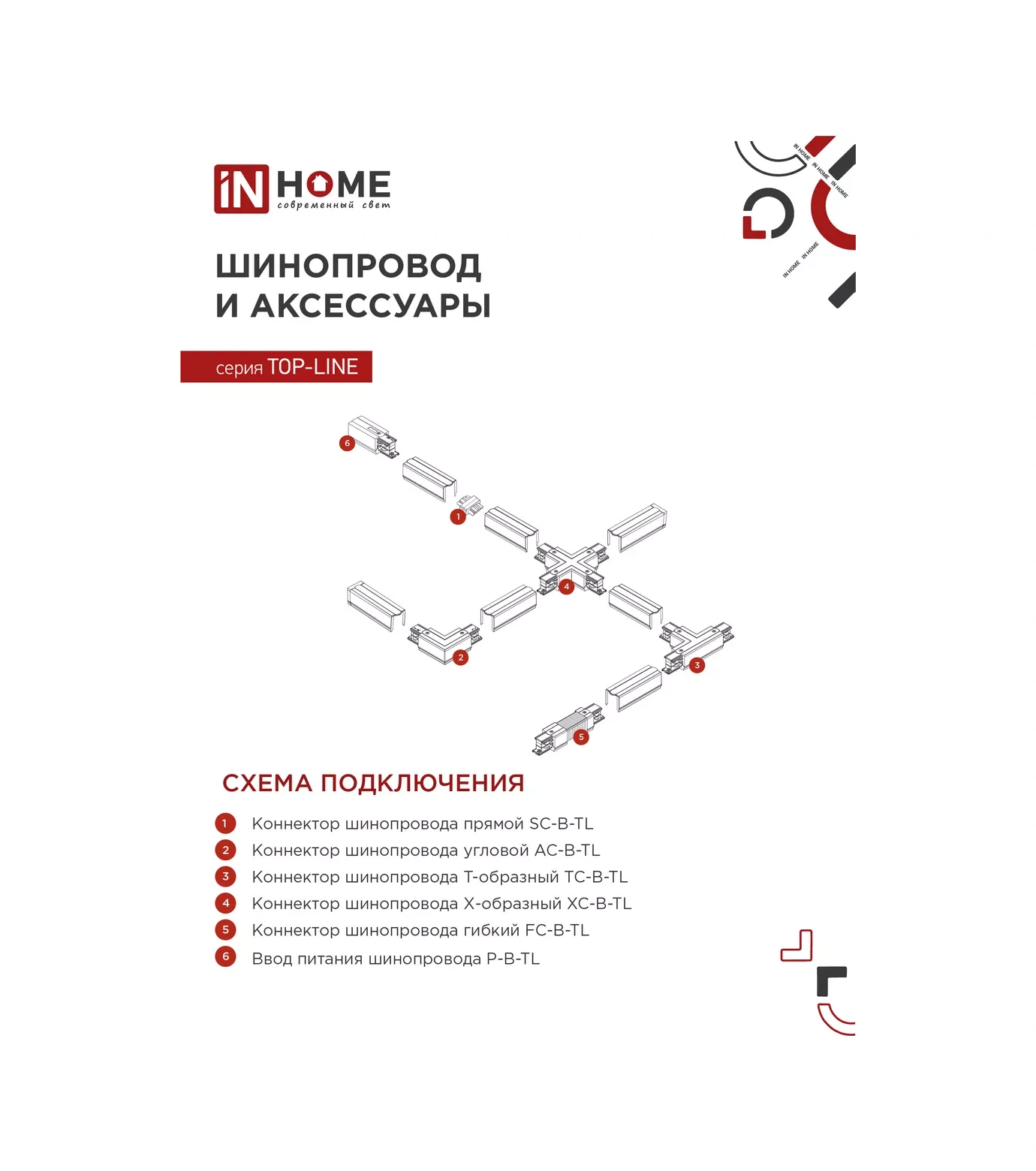 In Home Tr-gx53-tl 51rb Dönebilir Tavan Raylı Aydınlatma 181189885 Siyah