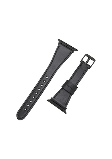 Apple Uyumlu Watch Uyumlu Deri Kordon 42-44-45mm Slim Rst1