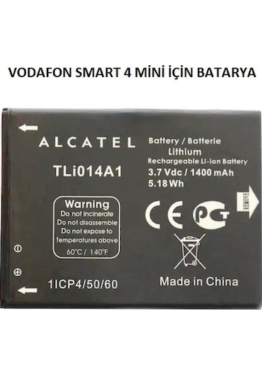 Vodafone Smart 4 Mini V785 Pil Batarya