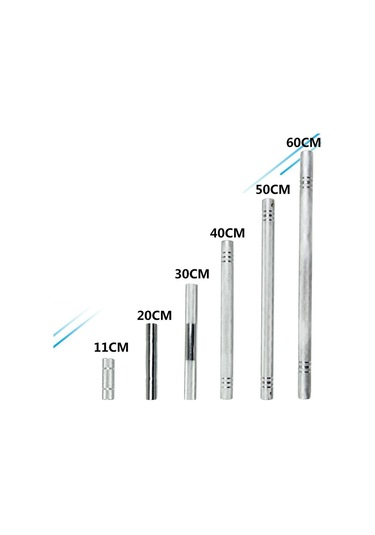 Dolıty 1 '' Dambıl Uzatma Çubuğu Çubuk Konnektörü Halter 40cm