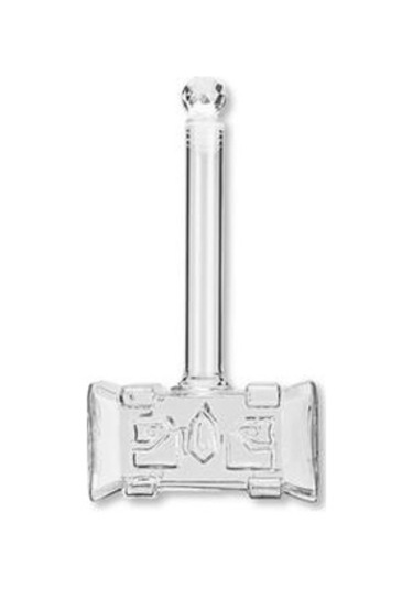 Yaratıcı Viski Dekanter 400 Ml 3d Çekiç Şeklinde Şarap Bourbon Viski Likör Şişesi Bar Dekor Için Kalça Şişeleri