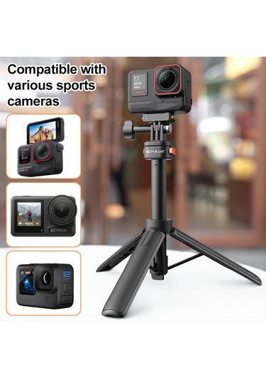 Puluz Mini Manyetik Hızlı Bırakma Selfie Çubuğu Tripod