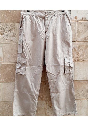 Sea Jeans Özel Üretim 9 Cep Kargo Pantolon Bej