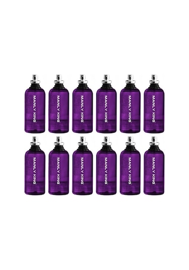 Manly King ﻿Erkek Parfüm EDC 12 x 125 ML