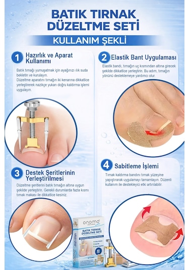 Health Batık Tırnak Düzeltme Seti 61 Adet