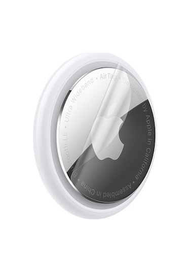 Ally Airtag Uyumlu Ön Taraf Çizik Ve Yüzey Koruyucu Jelatin Film-Şeffaf