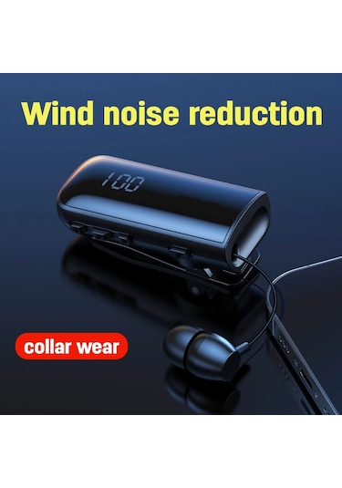 Fineblue F901 Sürüş Ve Binicilik İçin Su Geçirmez Yaka Kulaklığı Siyah