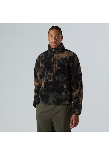 The North Face Extreme Pile Printed Pullover Erkek Siyah Polar Nf0a8eepd7o1 Siyah