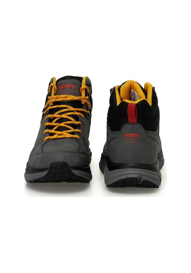 U.s. Polo Assn. Henry 4pr Erkek Gri Waterproof Bot Gri