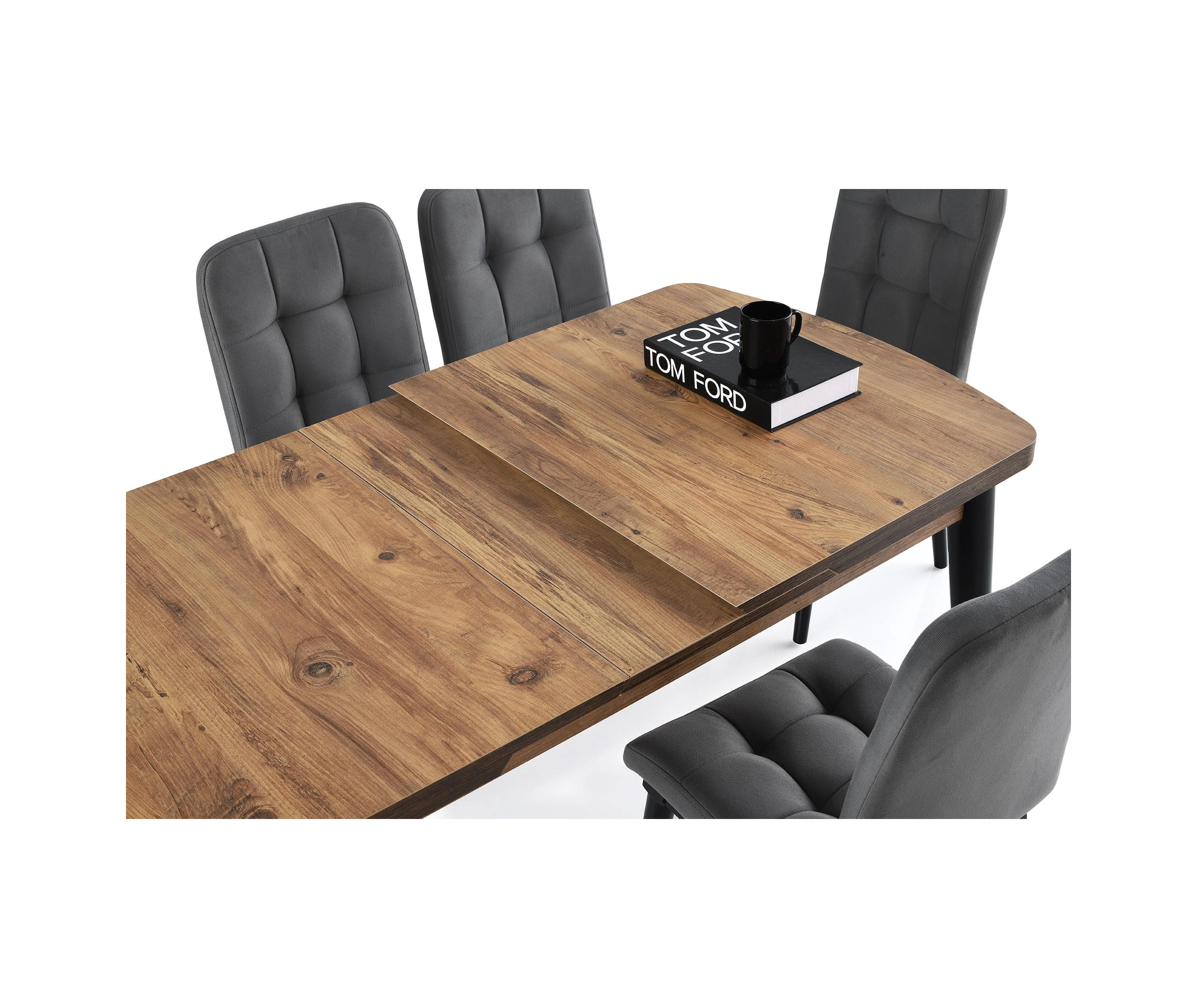 Milano Suna Banklı Mdf Mutfak Masa Sandalye Takımı 60x100 Çam