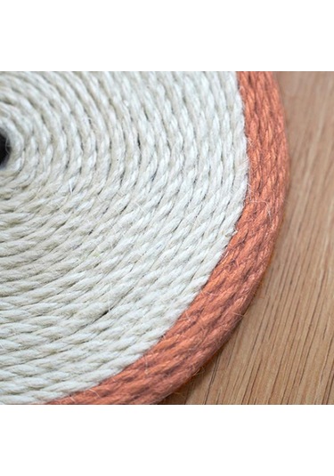 Suntek Kedi Tırmalama Pedi Kitty Tahtası Oyuncak Sisal Topu Pembe