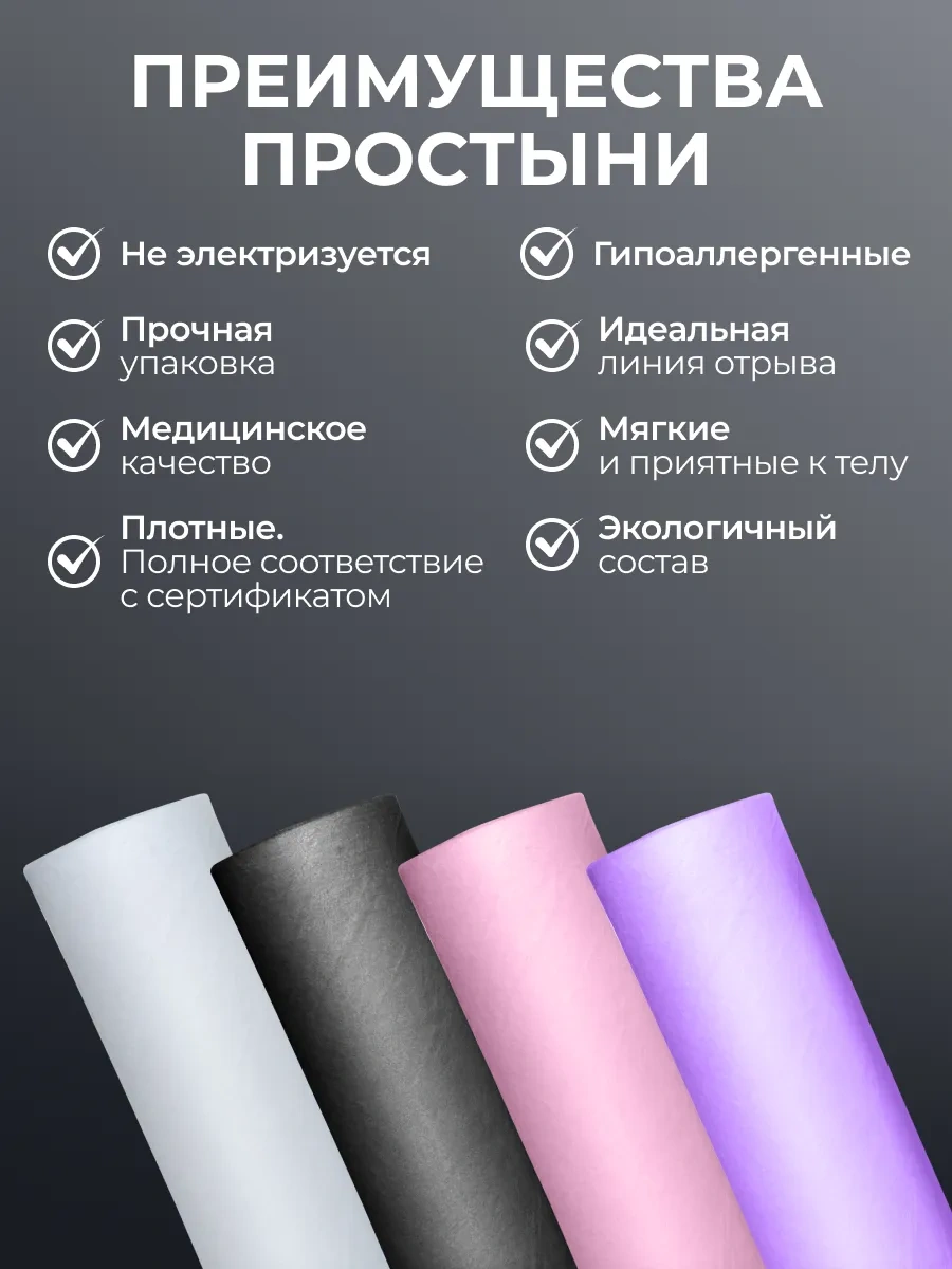 Elegreen Tek Kullanımlık Yatak Çarşafı Rulo, 80 Adet 145821805