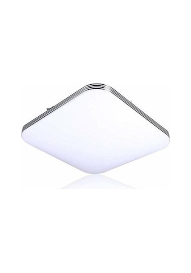 33x33 Sıva Üstü Çizgili 24w Led Armatür Beyaz