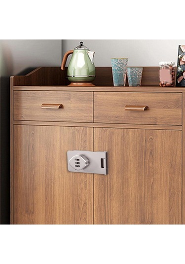 Suntek Ahır Kapı Banyo Küçük Kapılar Gümüş 3.5 Inç