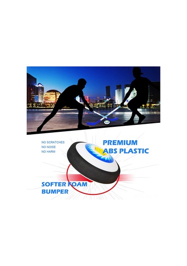 Vkemall Çocuklar İçin Elektrikli Hokey Oyun Seti - Evde Ve Dışarıda Kullanıma Uygun, Ateşsiz Hareket, Aile Etkileşimi Artırıcı Oyun - Pil Dahil Değil Çok Renkli