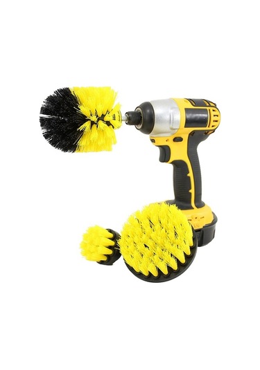 Trendooze Ucuna Temizleme Takılıabilir Matkap Fırçası Elektrikli Jd