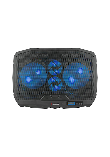 Rampage AD-RC4 Mavi Ledli 15" - 17" Notebook Laptop Soğutucu Stand