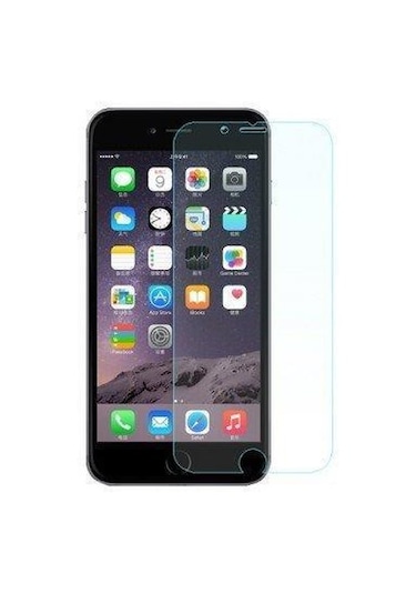Nano Teknoloji İphone 7 Plus Beyaz Kırılmaz Cam Ekran Koruyucu Karışık Renk