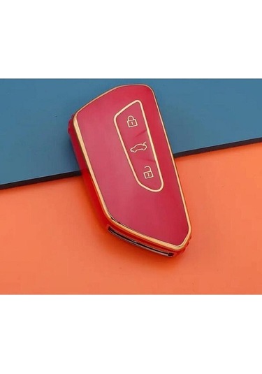 Cupra Leon Uyumlu Lüx Kaliteli Anahtar Koruma Kılıfı 2.resime Lüt