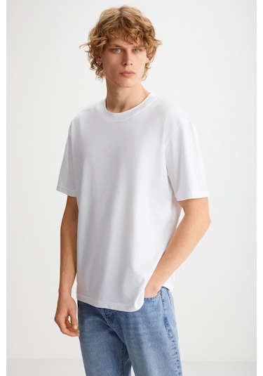 Alessandro Erkek 4'lü Organik Pamuk Regular Kalın Dokulu Bisiklet Yaka Pmb/ Gri/ Vzn/ Byz T-shirt