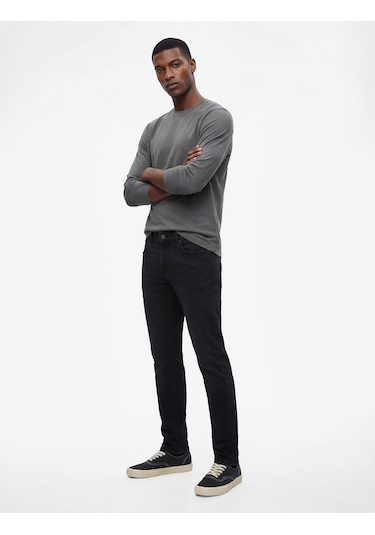 Koton Normal Bel Pamuklu Slim Fit Jean Pantolon - Brad Jean Siyah 6sam40002nd