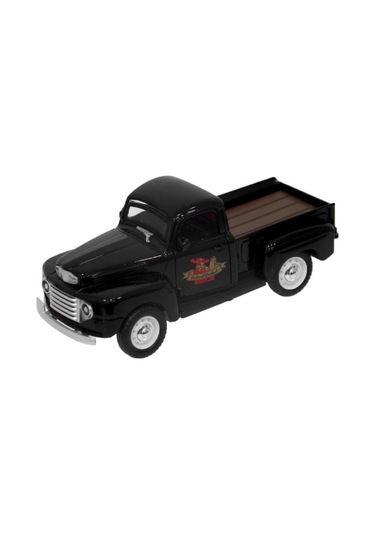 Birlik Oyuncak Metal Çek-bırak Amerikan Tipi Pick-up Araç Süt Arabası 1:36 Ölçekli Fy5128-12d Siyah Siyah