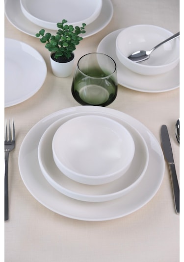 Tabak Evi Porselen Sofia Yemek Takımı 8 Parça 2 Kişilik