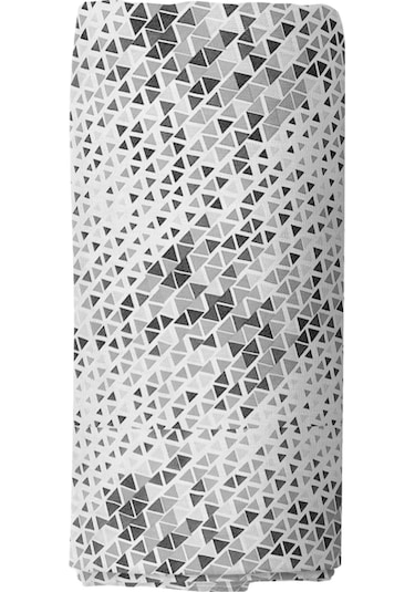 Çift Kişilik Lastikli Çarşaf 160x200 Ve Iki Adet 50x70 Yastık Kılıfı Üçgenler