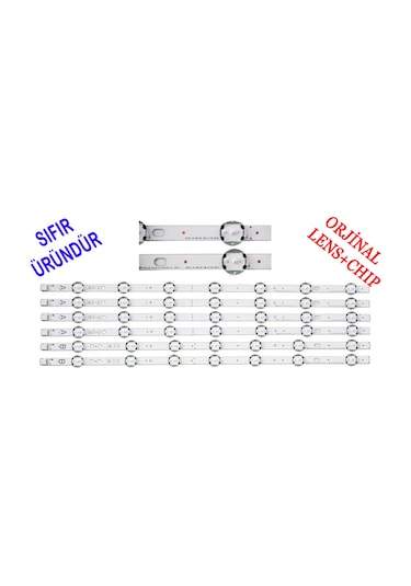 Vestel Uyumlu 49UB8300, 49UD8800 LED BAR, 49R6010U, 49