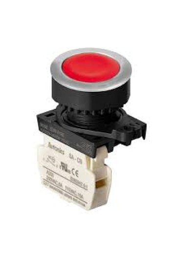 Autonics S3pf-p1rbm ,kontak-1k Kırmızı Yaylı,m30 Buton