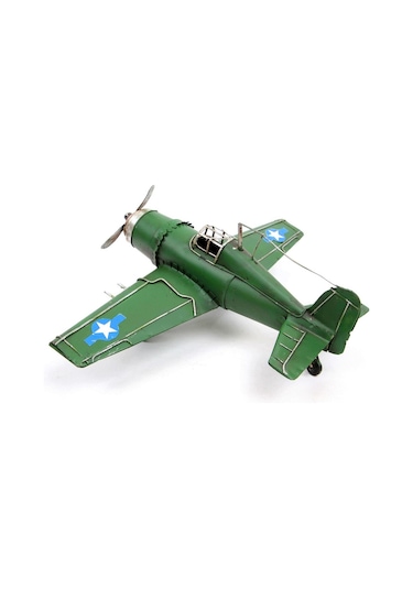 Dekoratif Metal Uçak Biblo Dekoratif h-Hediyelik