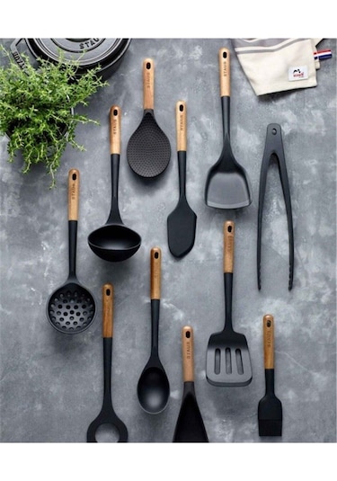 Staub Silikon Risotto Kaşığı 30cm