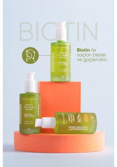 Bade Natural Biberiye Saç Bakım Serumu 50 ML