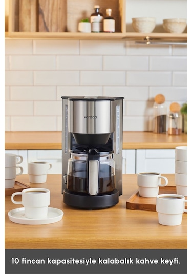 Karaca Freshbrew Inox Filtre Kahve Makinesi