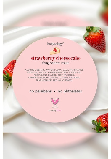 Bodycology Strawberry Cheesecake Vücut Spreyi 237ml