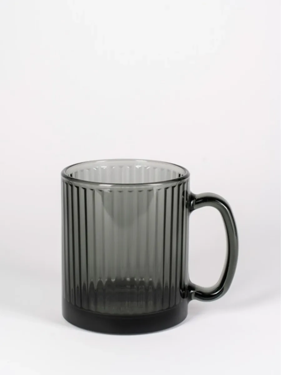 Purecrystal Cam Çay Ve Kahve Kupası Seti 6 Parça 313269214 Grafit