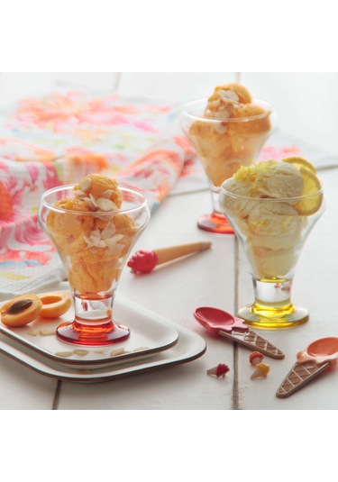 LAV Frosty Cam Dondurma & Tatlı Kasesi 6'lı Küçük Boy 305 ml Karışık Renkli (Reçellik  )