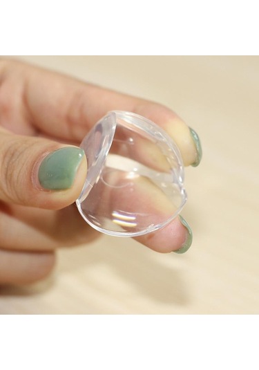 Jmsstore Silikon Köşe Koruyucu 12'li Şeffaf