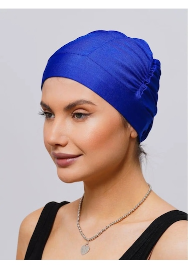 Topichome Havuz İçin Kumaş Yüzme Bonesi 165977906 Mavi