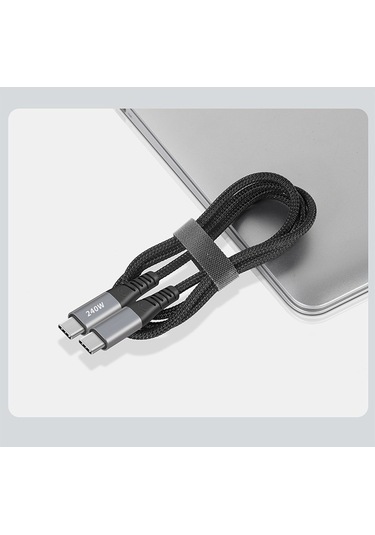 Ally 36435 240 W Type-C To Type-C Hızlı Data ve Şarj Kablosu