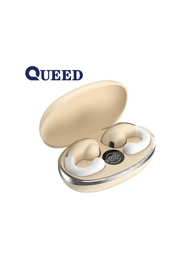 Yeni Kablosuz Kulak Klipsi Tipi Kemik İletimli Kulaksız Bluetooth Kulaklığa Girmiyor