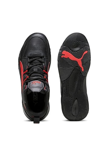 Puma Rebound Future Nextgen Siyah Basketbol Ayakkabısı 39232903 Siyah Kırmızı