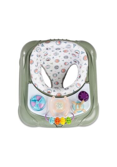 Baby Force Lüks Müzikli Yürüteç Açık Yeşil