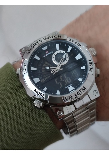 Naviforce Erkek Kol Saati Çift Kordonlu Dijital & Analog 2100