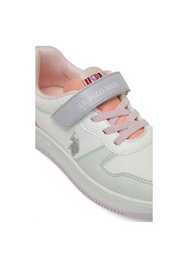U.s. Polo Assn. Zamera 4fx Beyaz Kız Çocuk Sneaker 000000000101531600 Beyaz - Mint