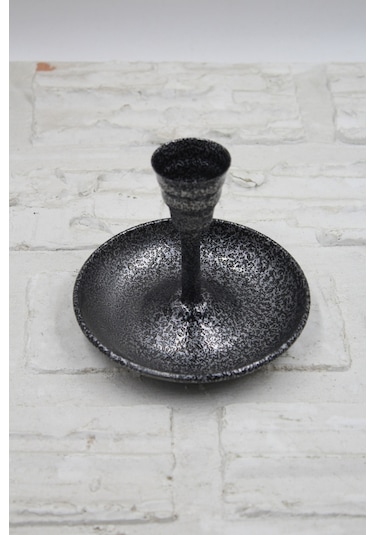 Metal Vintage Mumluk & El Şamdanı Gümüş Turna2623-8 Diğer