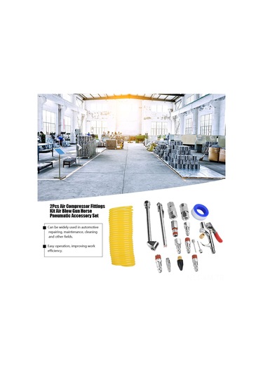 Ximistore9 20 Parça Hava Kompresör Aksesuar Seti - Pnömatik Toz Ve Hava Blower Aleti - Otomotiv Tamir Ve Bakım Gereçleri